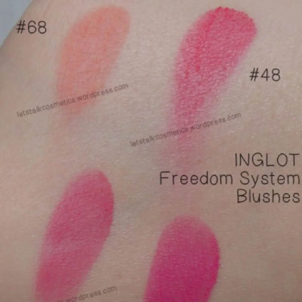 INGLOT Matte Face Blush in 68 Peach